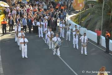 Miles de personas celebran el día de Santa Lucía en Las Tirajanas (Foto Francisco Javier Santana)